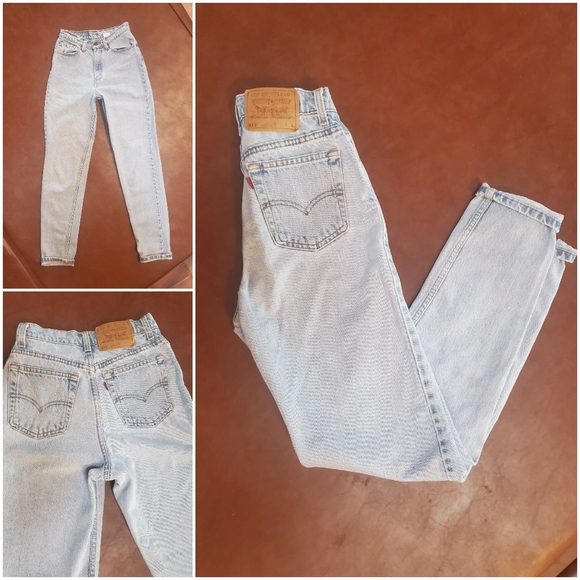 SOLD! SOLD! Levi's 512 Slim Fit Tapered Leg 7Jr.L - Picture 8 of 8